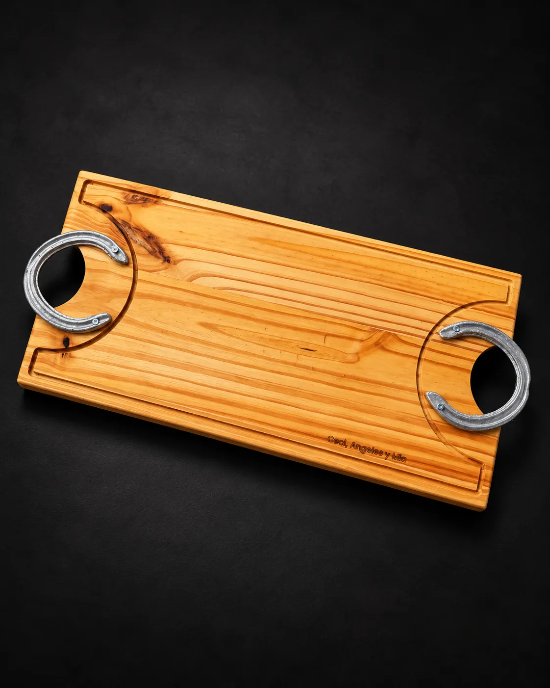 Tabla con herradura